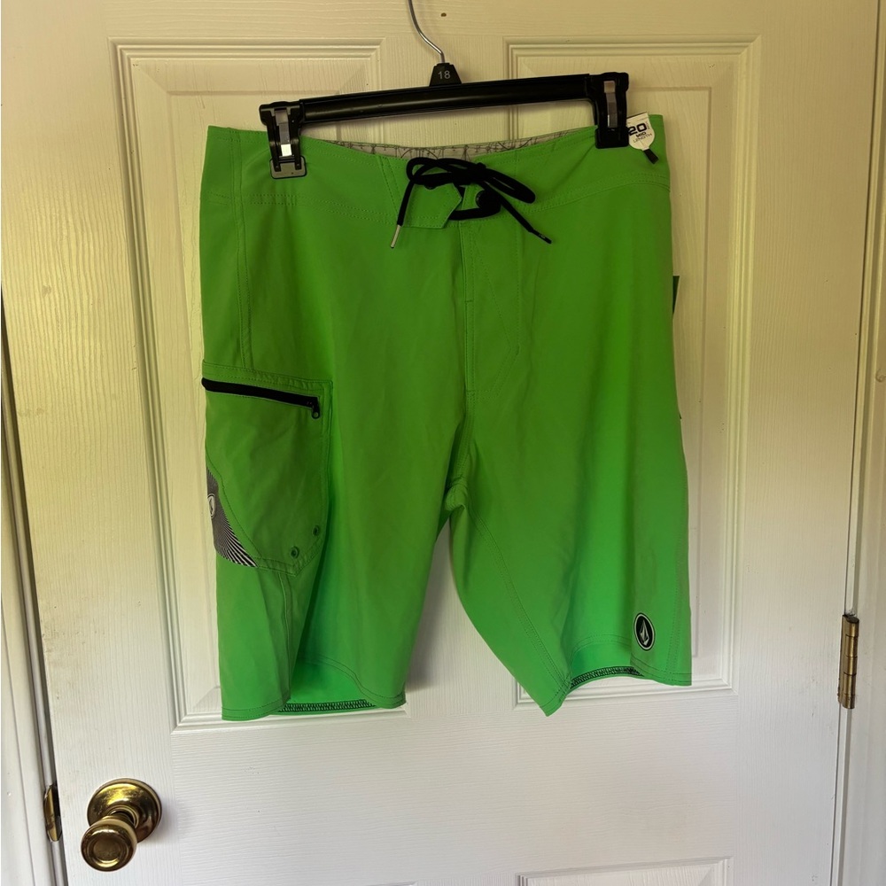 Men's Green Swim Shorts